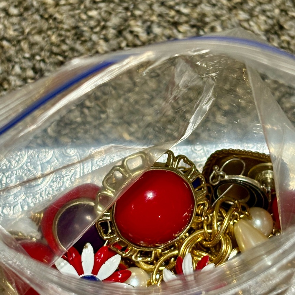 Awesome Vintage Lot!! ‘Nautical’ Red, White Blue Theme - Picture 5 of 13